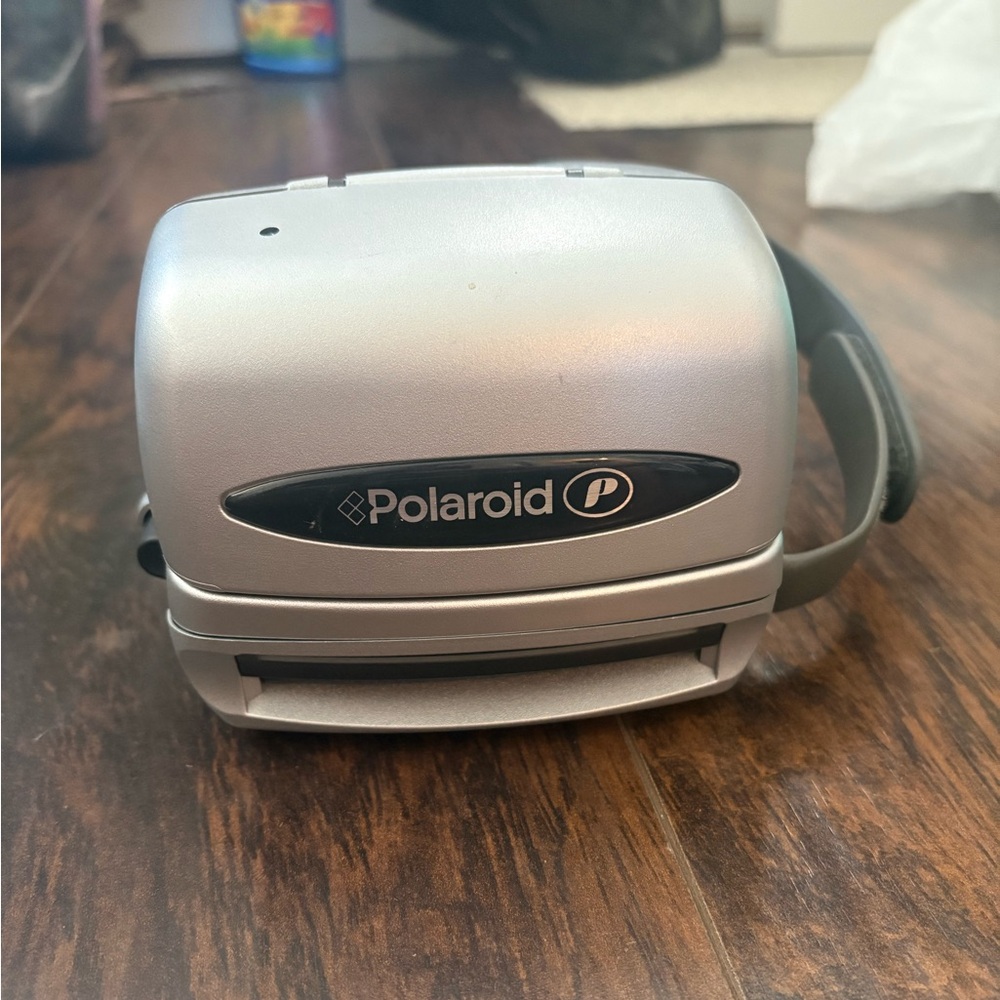 Polaroid Silver Instant Film Camera